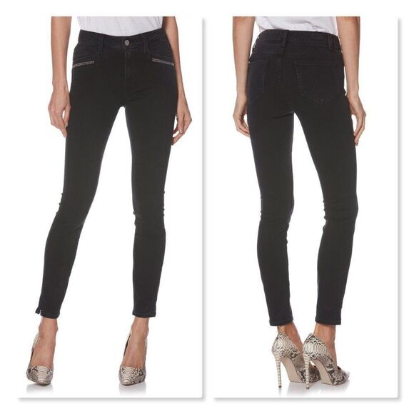 PAIGE Transcend Roxxi Zipper Teeth Jeans sz 27 - Picture 1 of 8